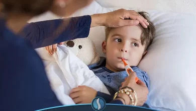 درمان تب کودکان-ژین طب
