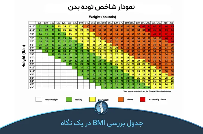 BMI چند خوب است؟ رنج نرمال BMI و خطرناک آن | ژین طب