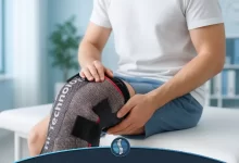 زانو بند برای کاهش درد پیچ خوردگی