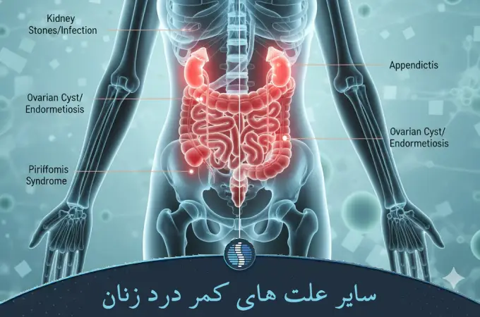 سایر علت های کمر درد زنان