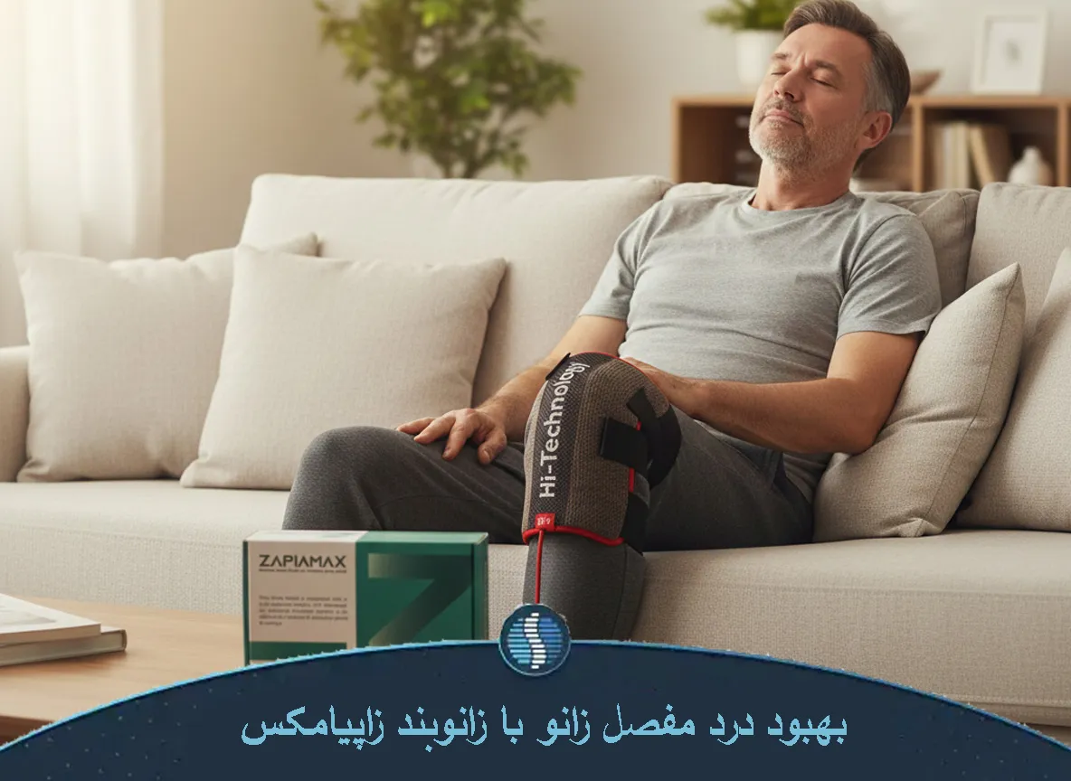 زانوبند زاپیامکس برای کاهش درد زانو
